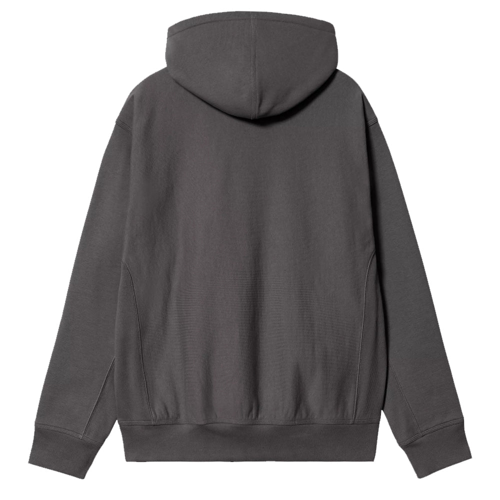 Hooded American Script Sweatshirt - Graphite