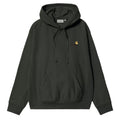 Hooded American Script Sweatshirt - Raven