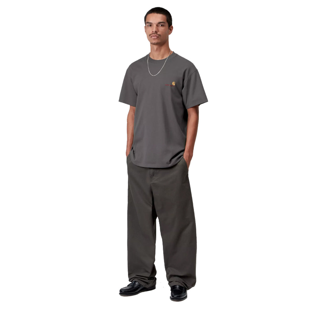 American Script T-Shirt - Graphite