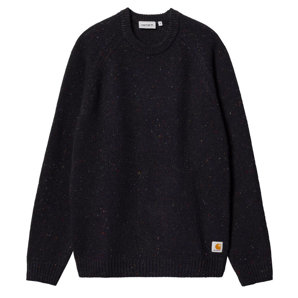 Anglistic Sweater - Speckled Dark Navy