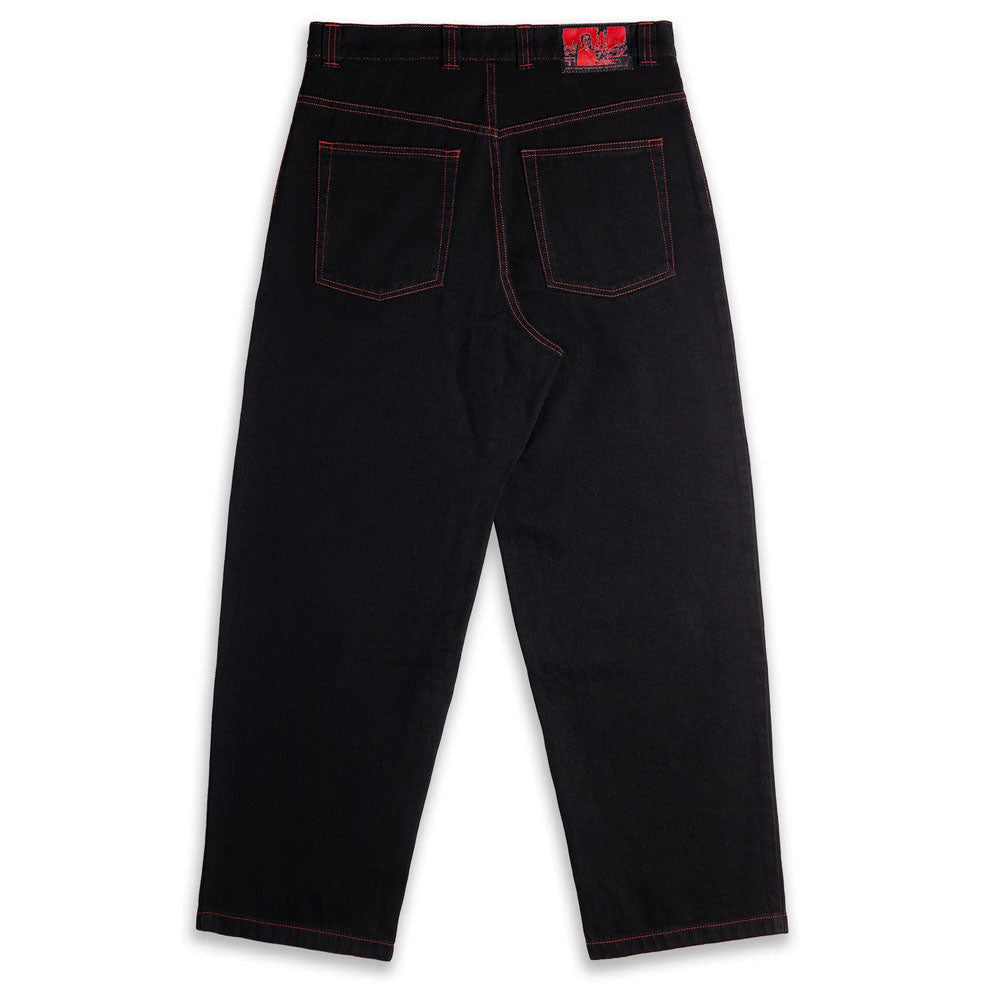 Apocalypse Nun Big Boy Pants - Black/Red