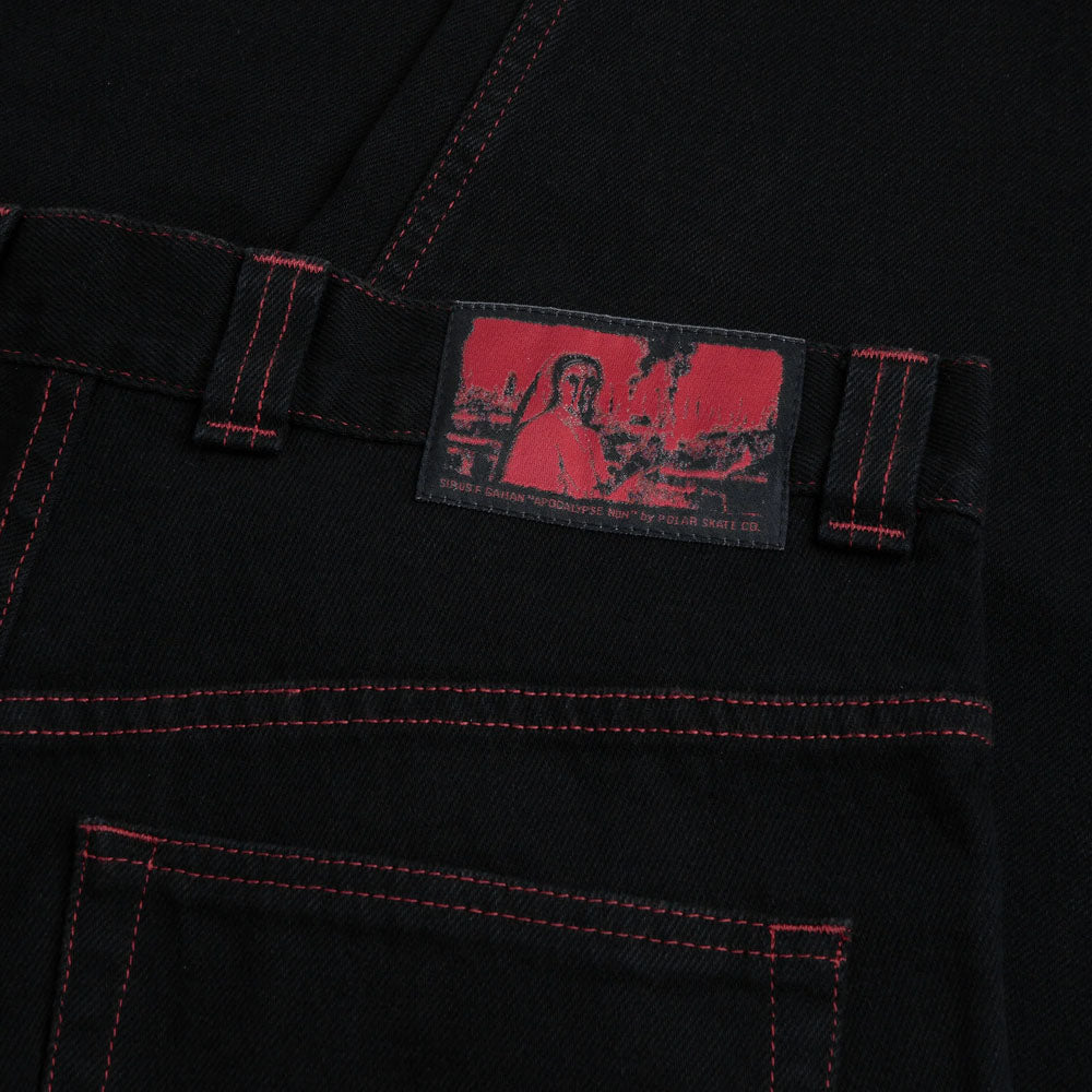 Apocalypse Nun Big Boy Pants - Black/Red