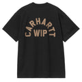 Arch Script T-Shirt - Black/WIP H Brown