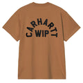 Arch Script T-Shirt - WIP H Brown/Black