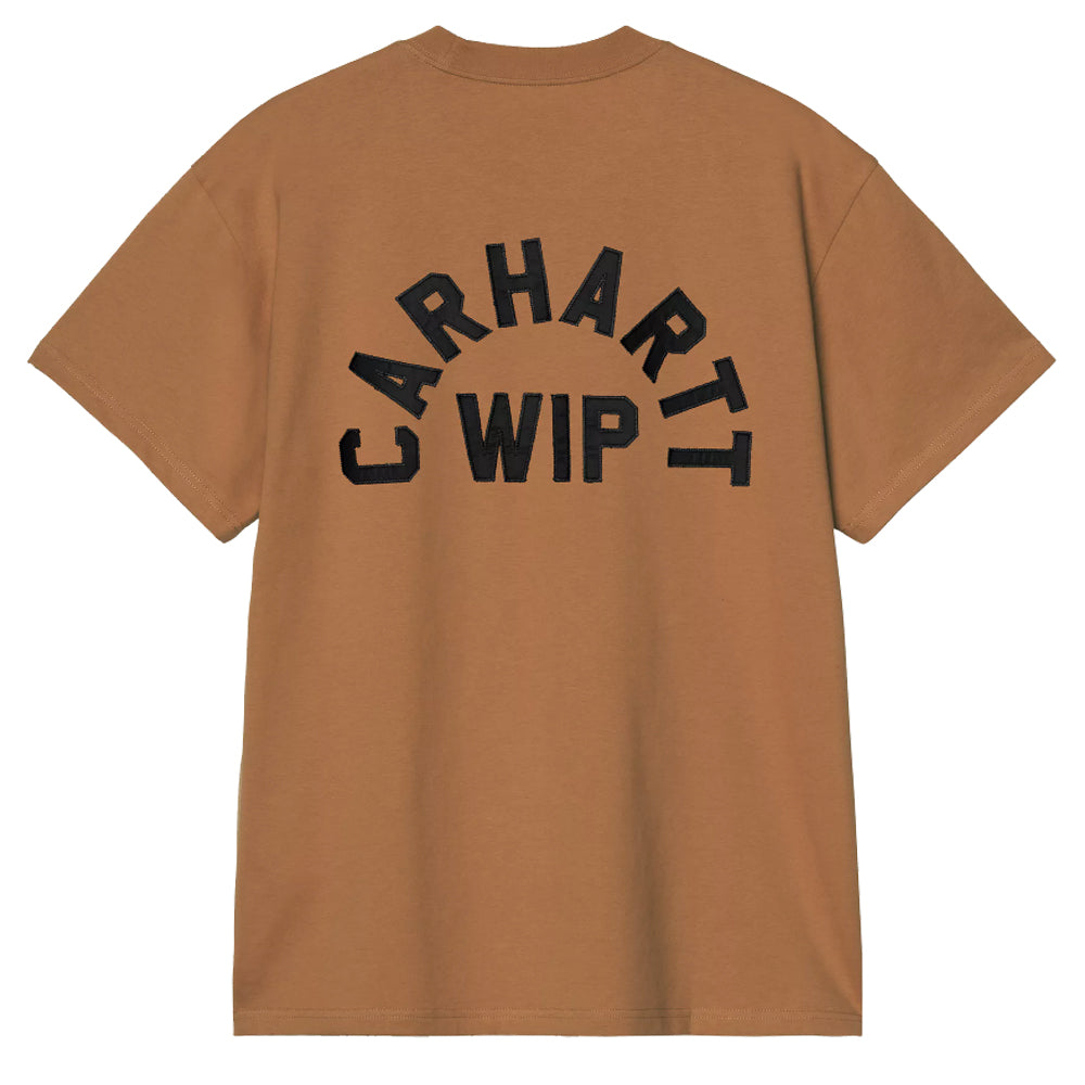 Arch Script T-Shirt - WIP H Brown/Black