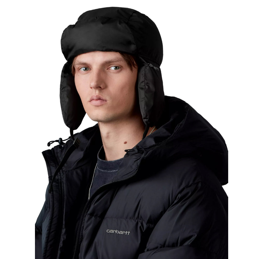 Ardon Ear Guard Cap - Black/Grey