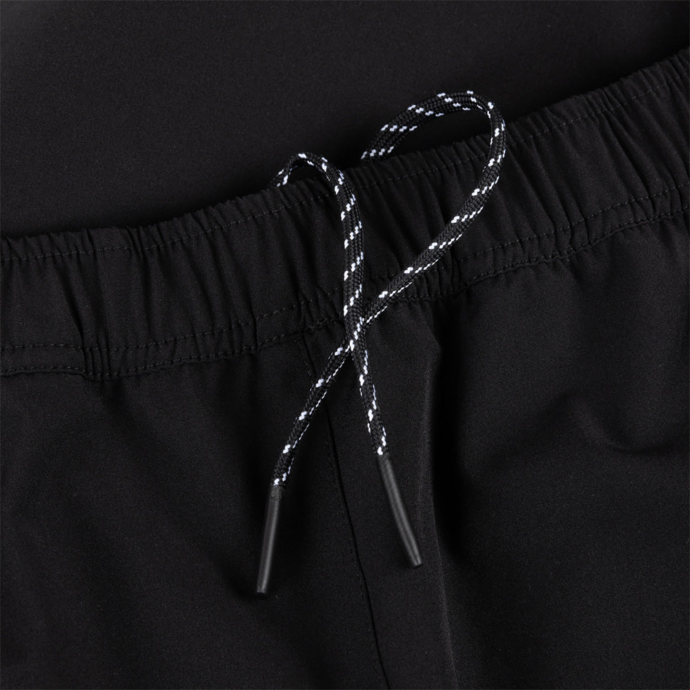 Athletic Snap Pants - Black/Red
