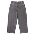 Baggy Wink Denim Pants - Faded Black