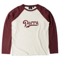 Baller Of The Based Raglan Long Sleeve T-Shirt - Dark Red