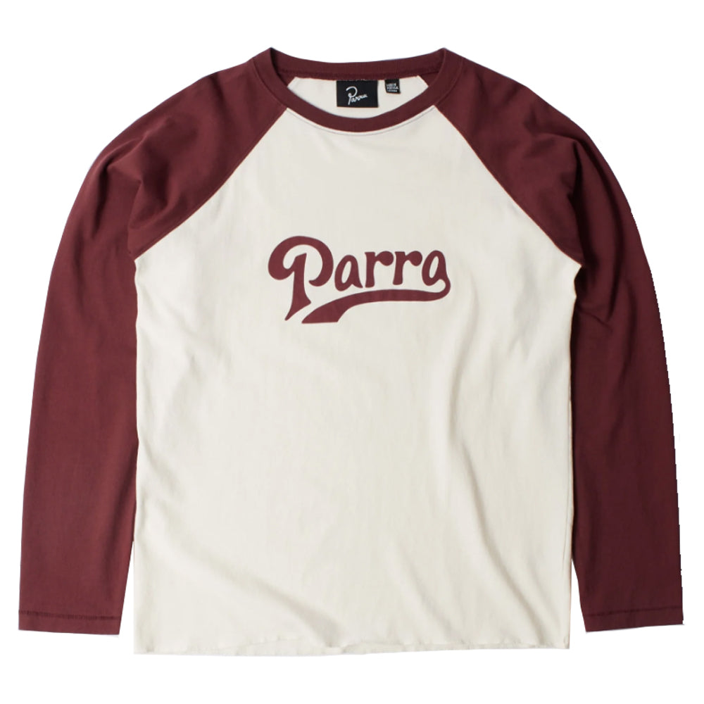 Baller Of The Based Raglan Long Sleeve T-Shirt - Dark Red