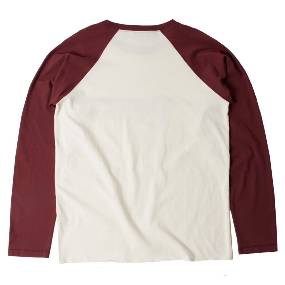 Baller Of The Based Raglan Long Sleeve T-Shirt - Dark Red