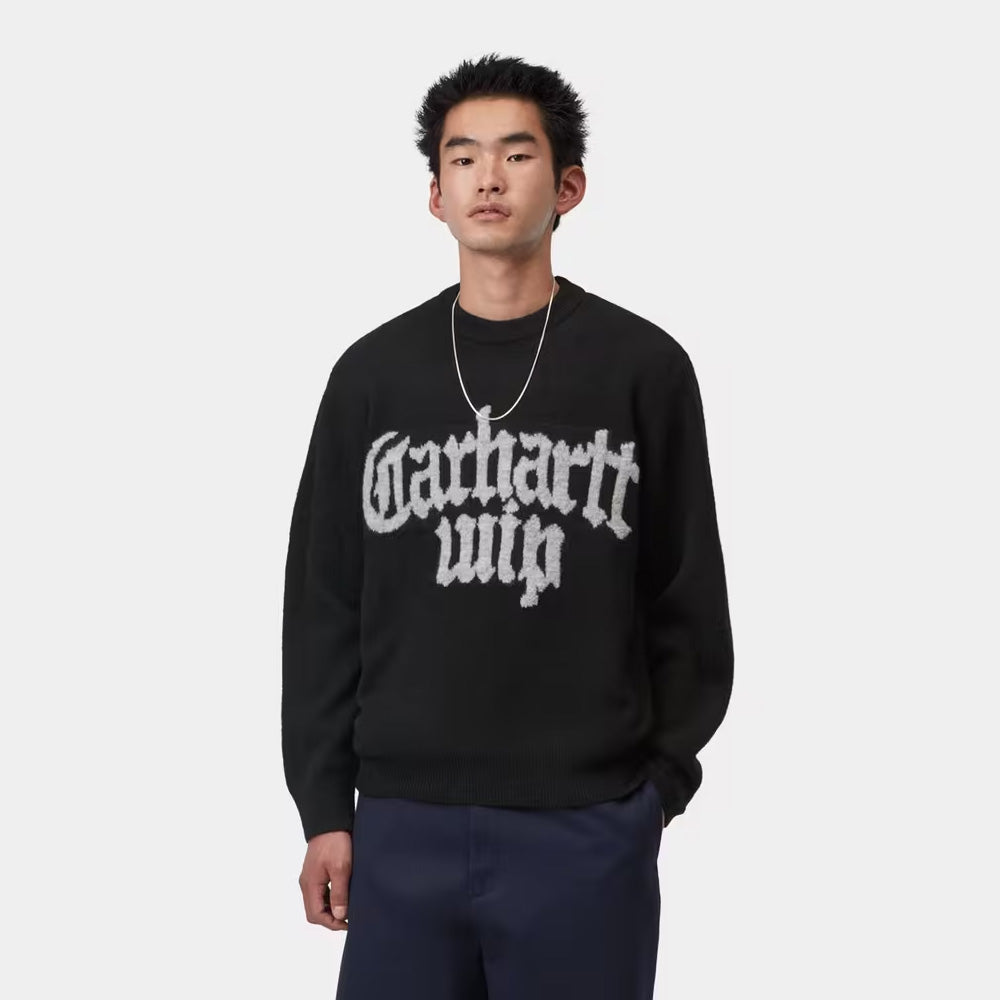 Blackletter Sweater - Black