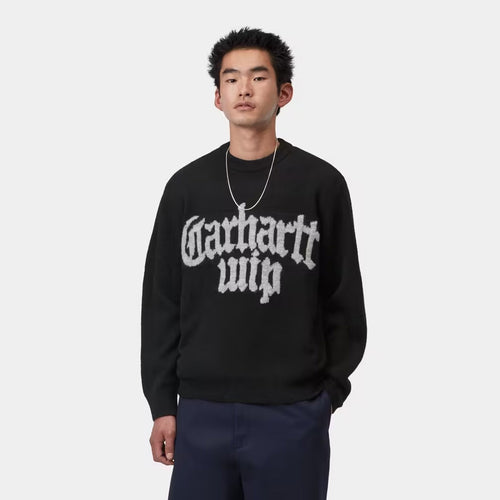 Blackletter Sweater - Black