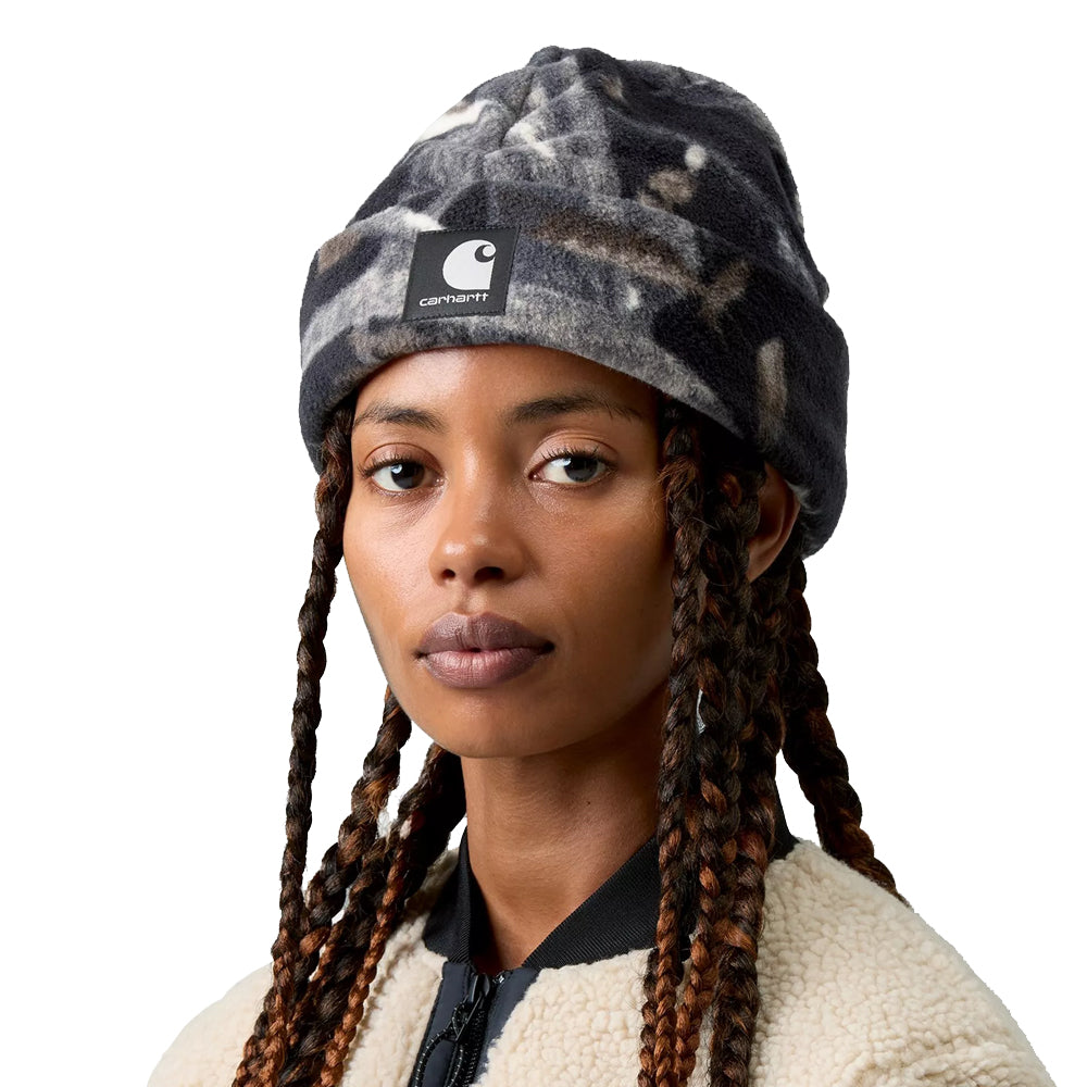 Blevin Beanie - Camo Feather Tree
