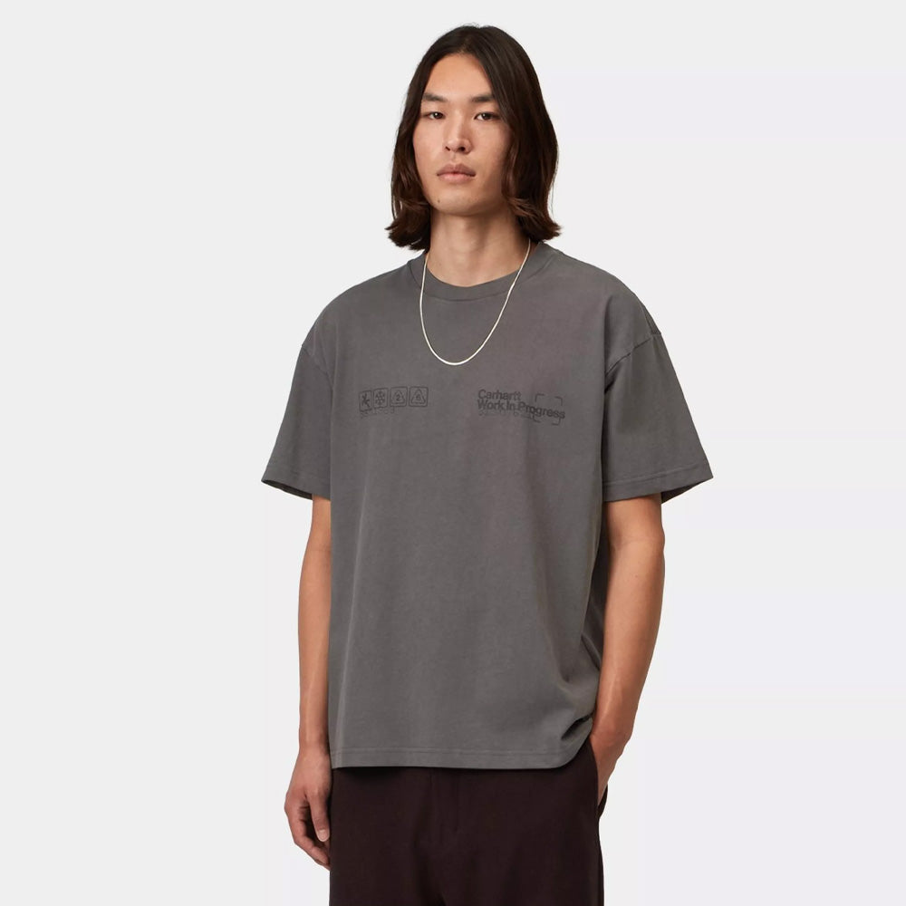 Boxed T-Shirt - Soot