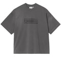 Bricky Man T-Shirt - Soot, Stone dyed