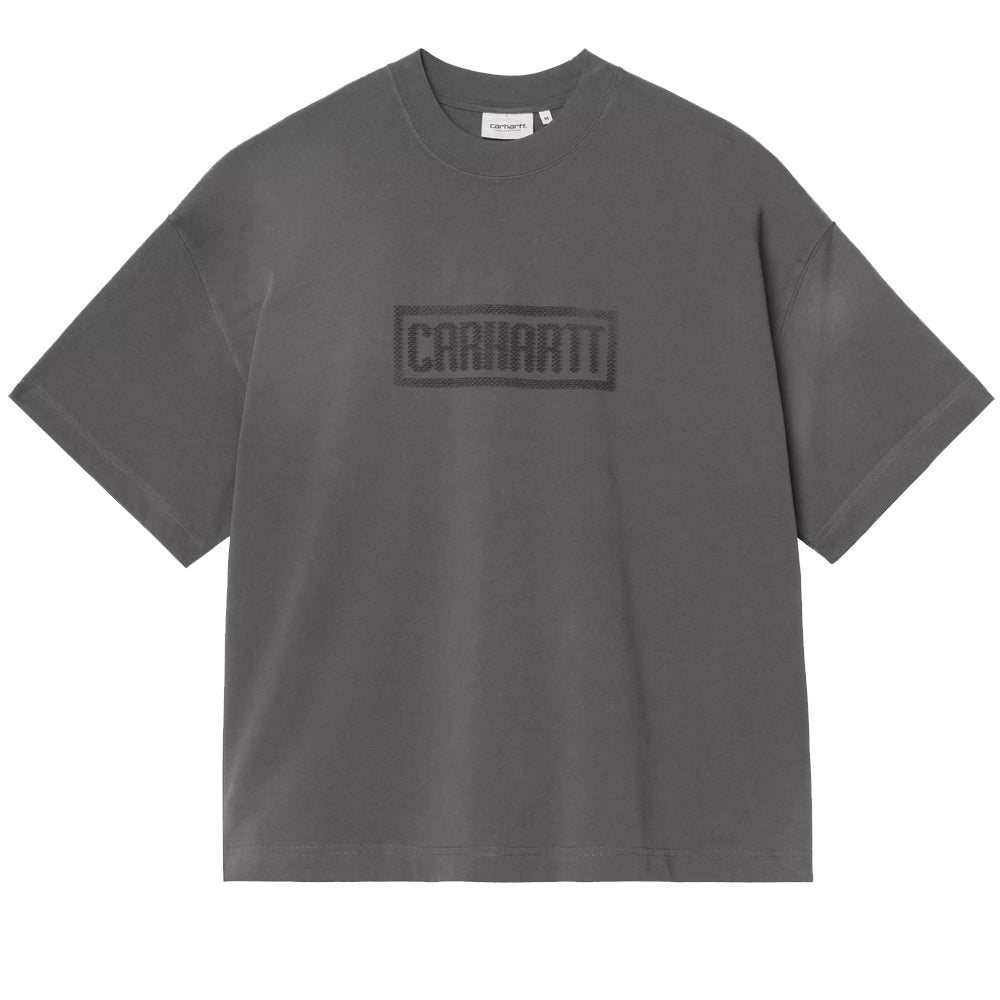 Bricky Man T-Shirt - Soot, Stone dyed