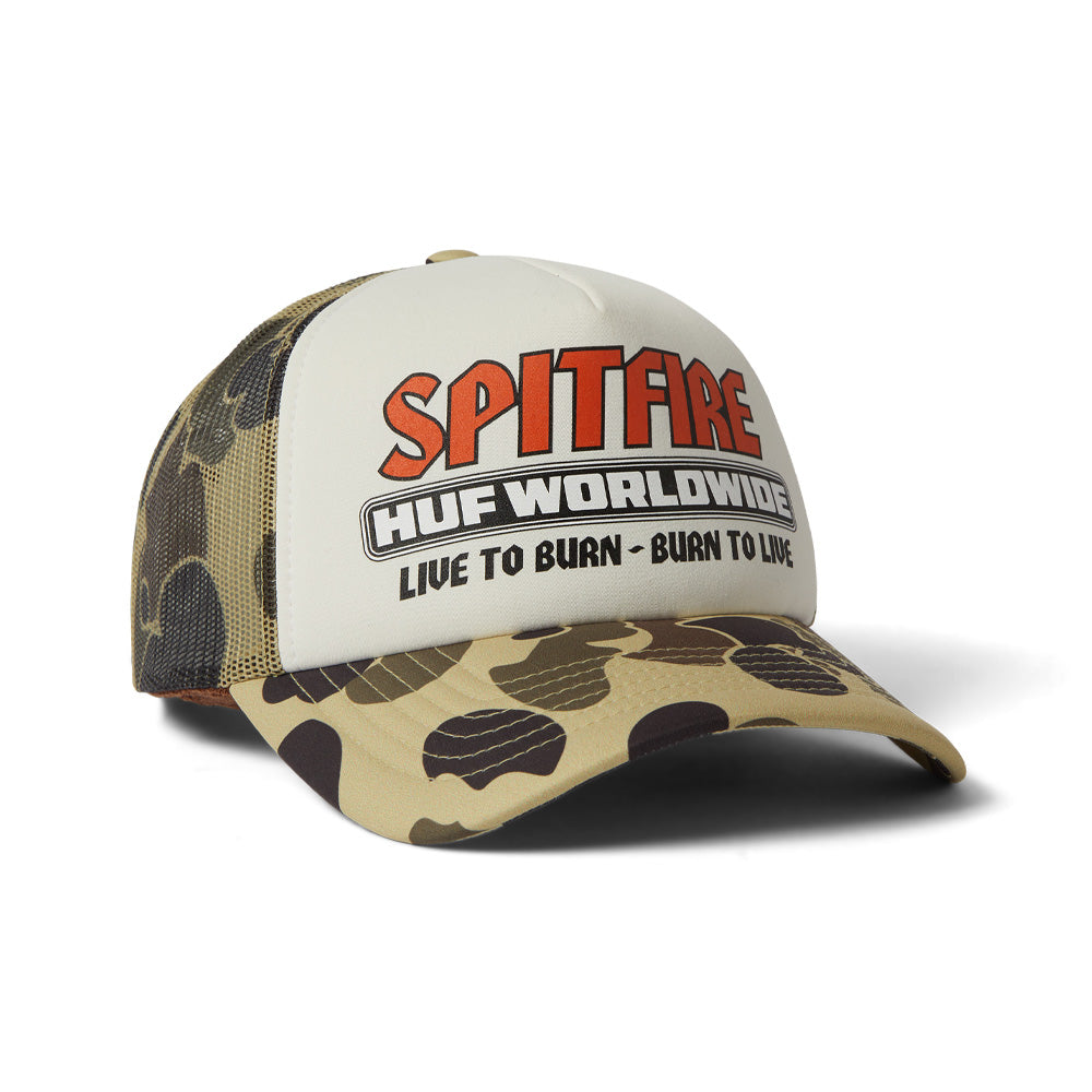 Burn Forever Trucker Hat - Camo