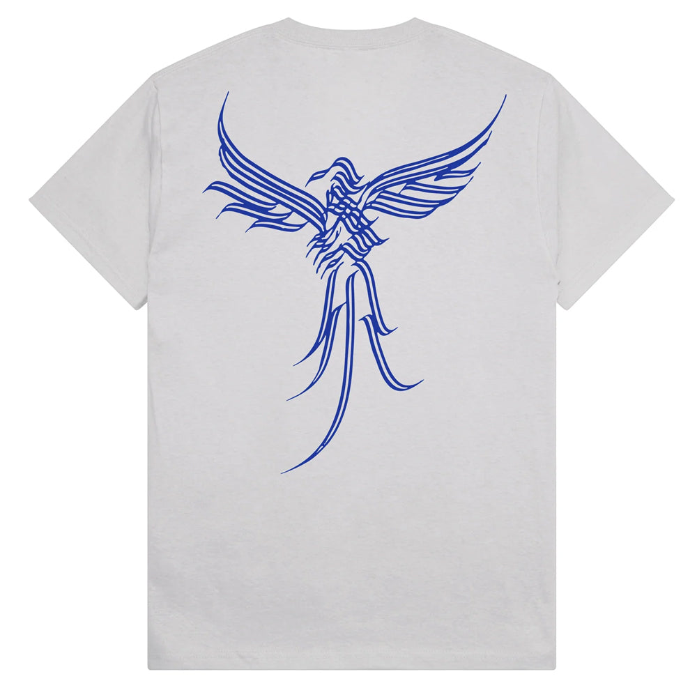 Calligraphy T-Shirt - Oyster Grey