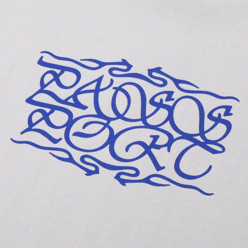 Calligraphy T-Shirt - Oyster Grey