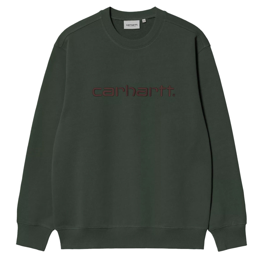 Carhartt Sweatshirt - Dark Scarab/Palisander