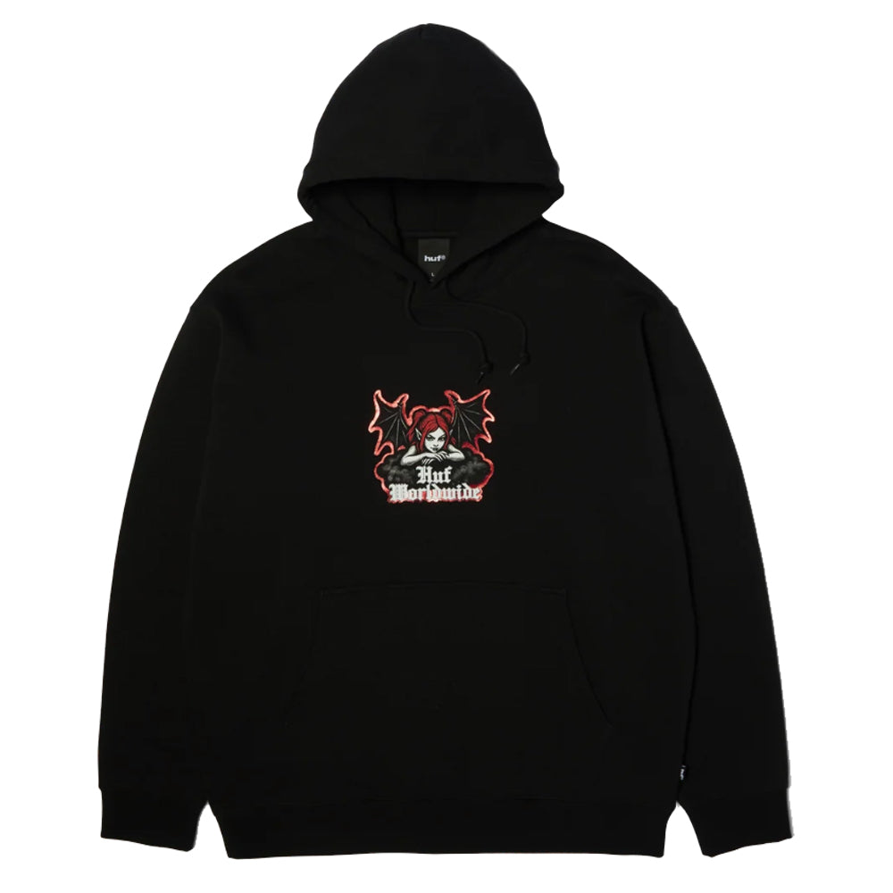 Chaos Pullover Hoodie - Black
