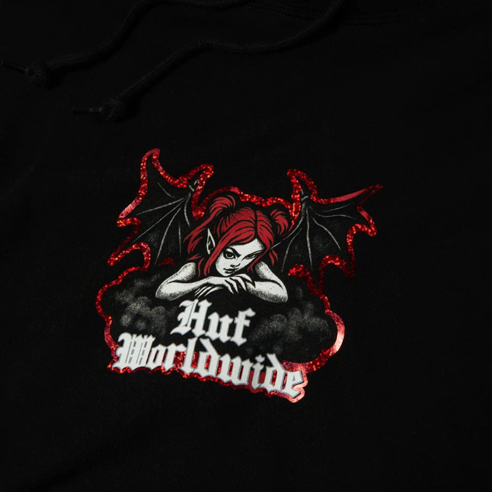 Chaos Pullover Hoodie - Black