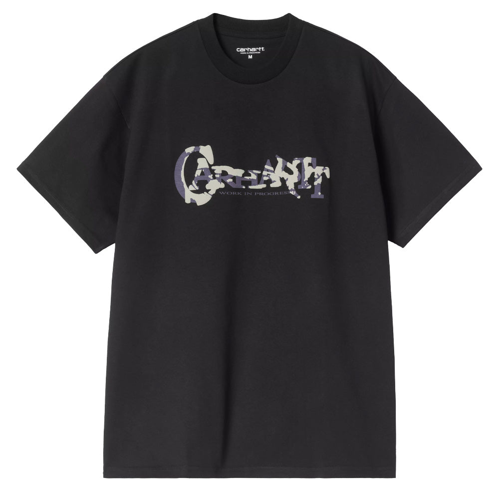Chinsel Script T-Shirt - Black