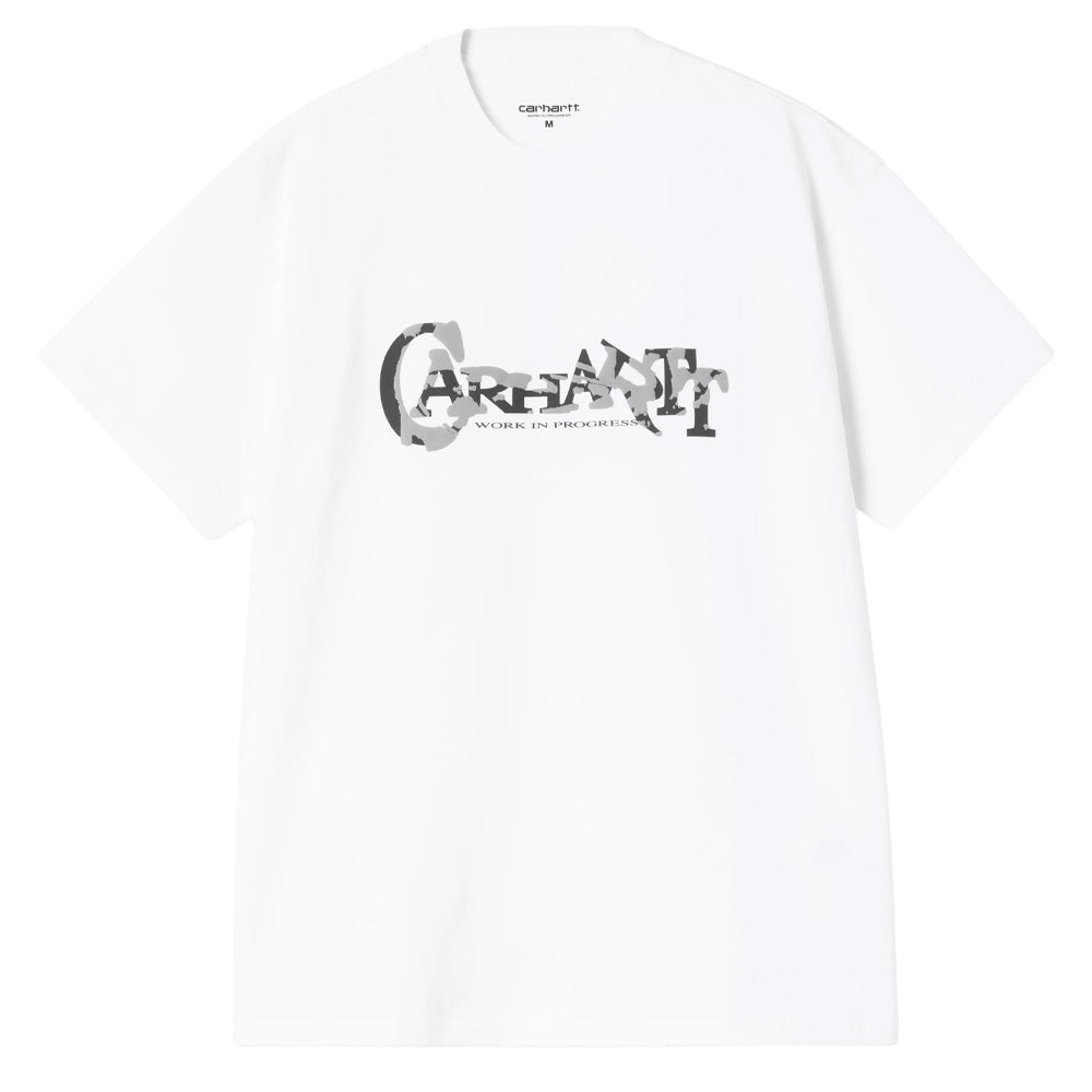 Chinsel Script T-Shirt - White