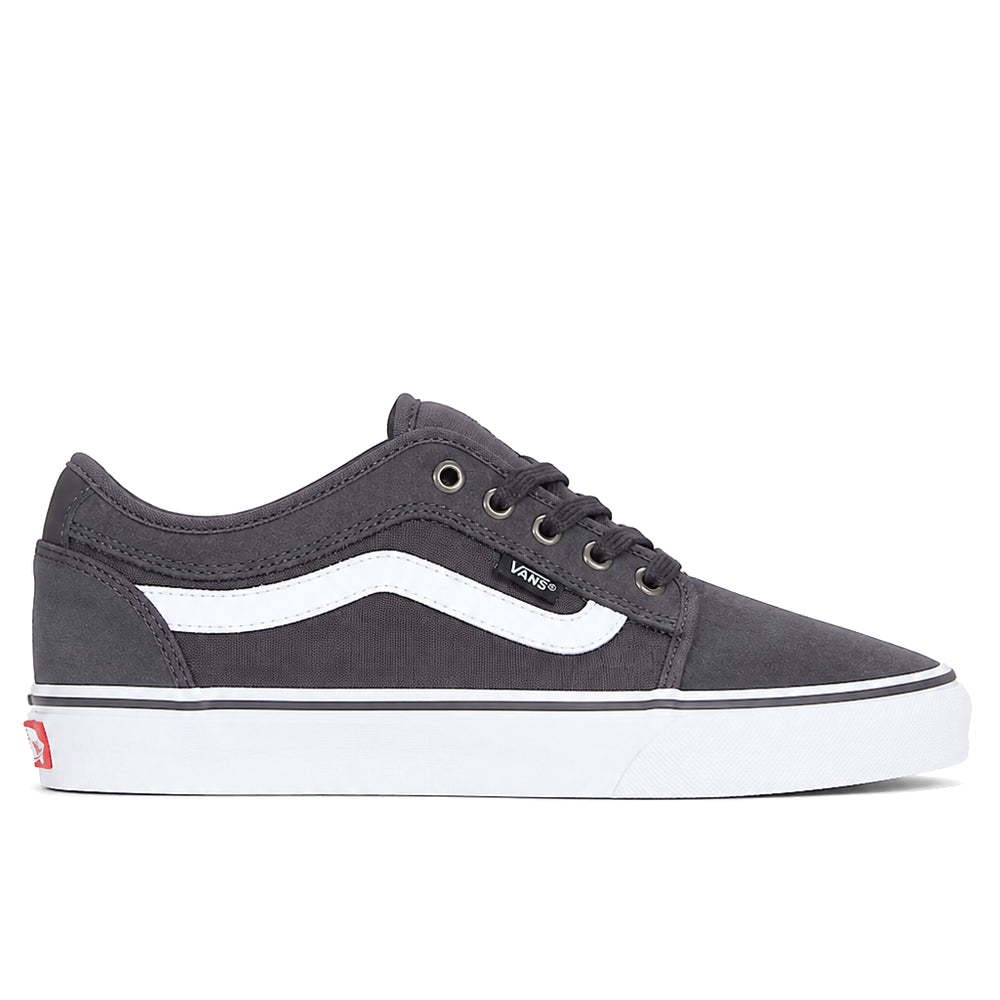Chukka Low Sidestripe - Charcoal/White