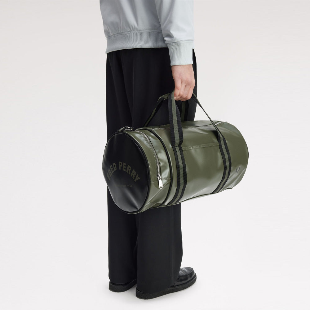 Classic Barrel Bag - Laurel/Black
