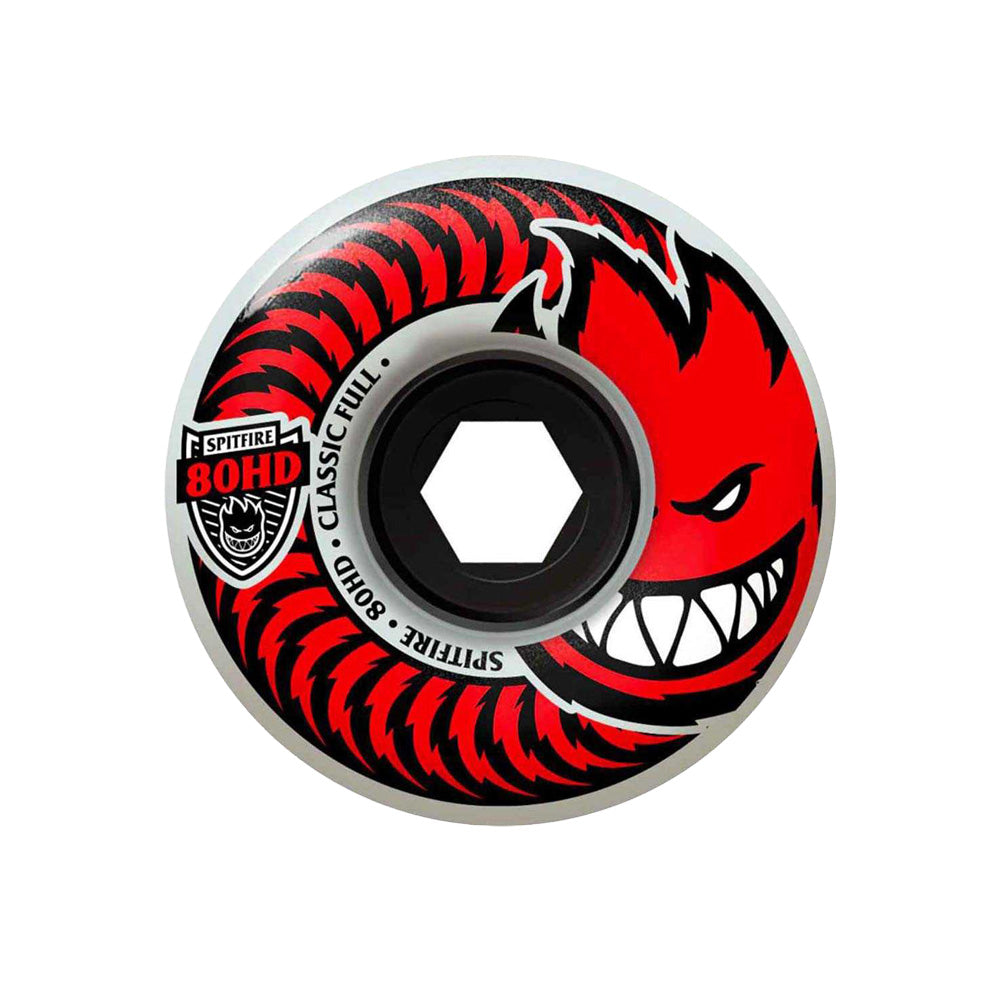 Classic Full 80HD Soft Wheels - Clear/Red