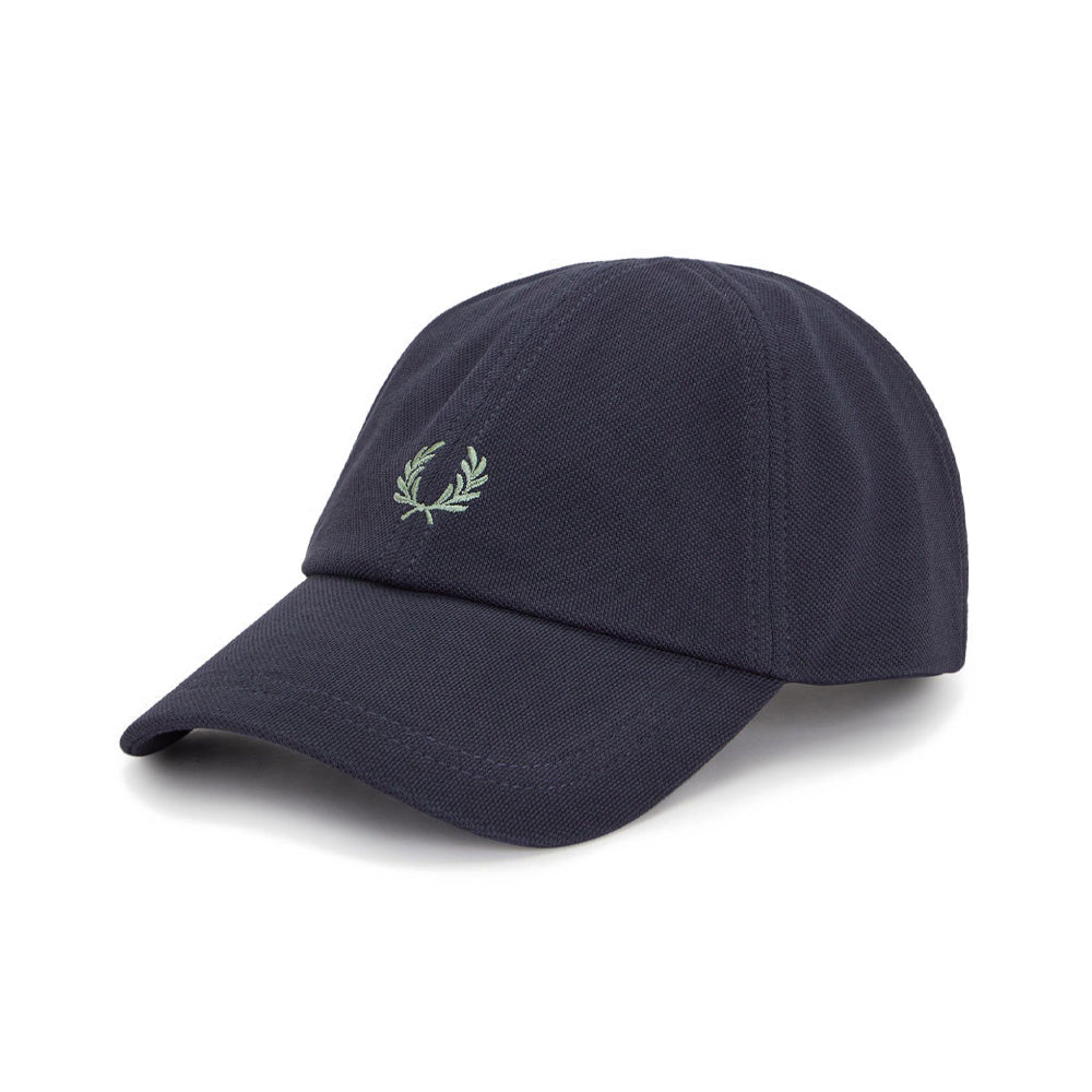 Piqué Classic Cap - Dark Airforce/Seagrass
