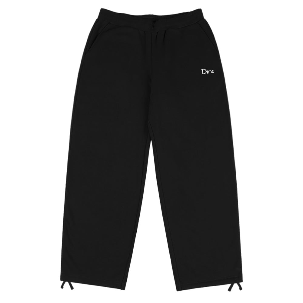 Classic Small Logo Sweatpants - Black
