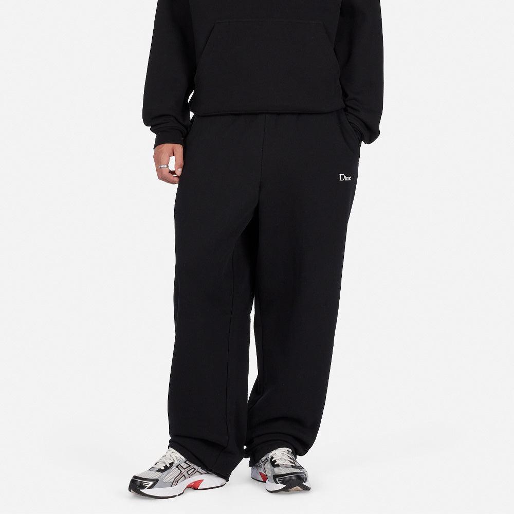 Classic Small Logo Sweatpants - Black