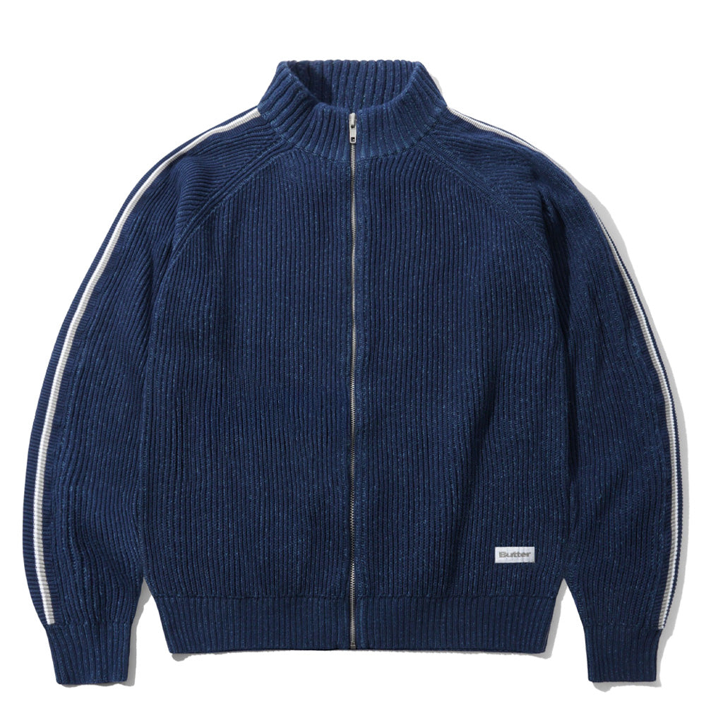 Club Zip-Thru Knit - Navy