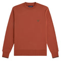 Crew Neck Sweatshirt - Brandy/Night Green