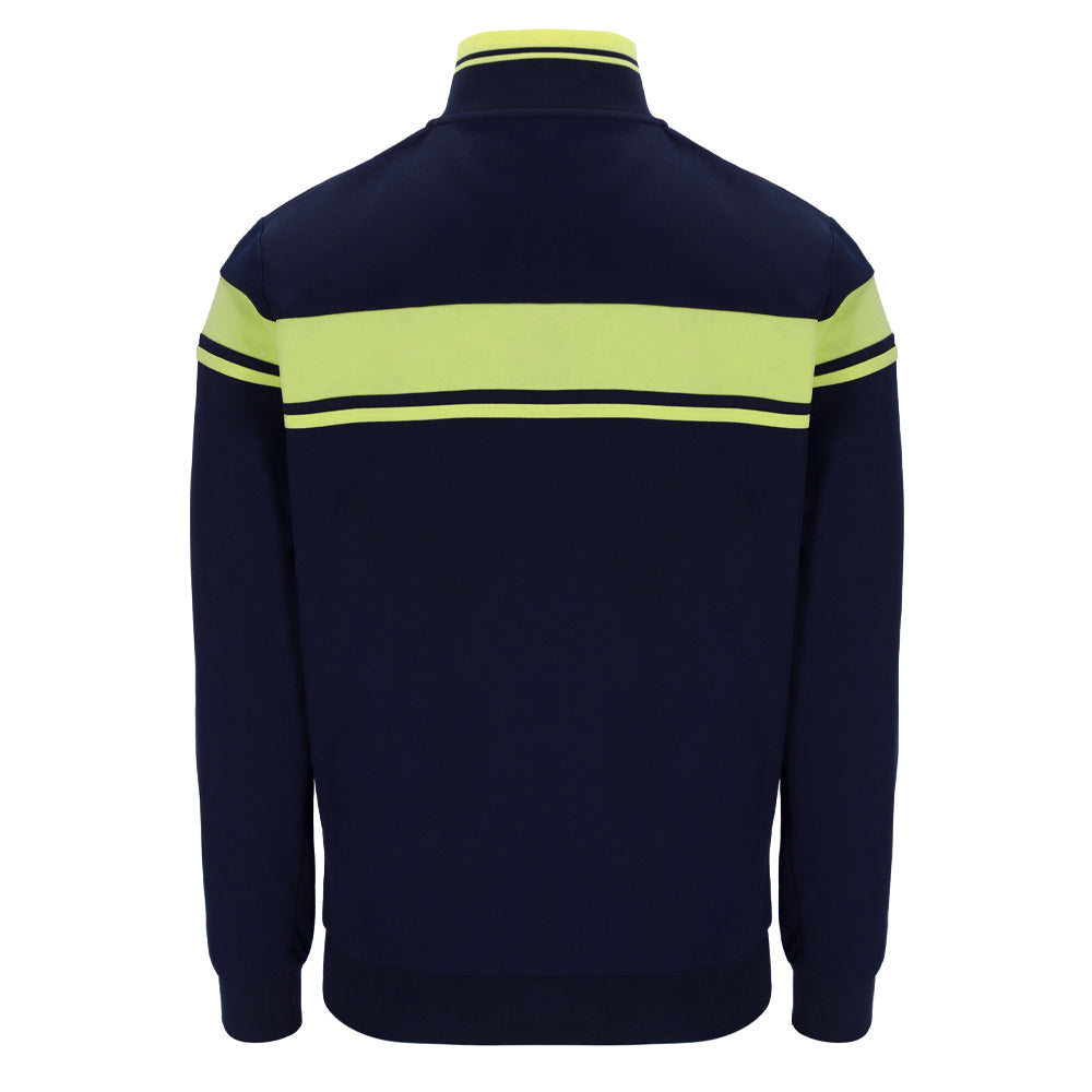Damarindo Track Top - Maritime Blue/Celery Green