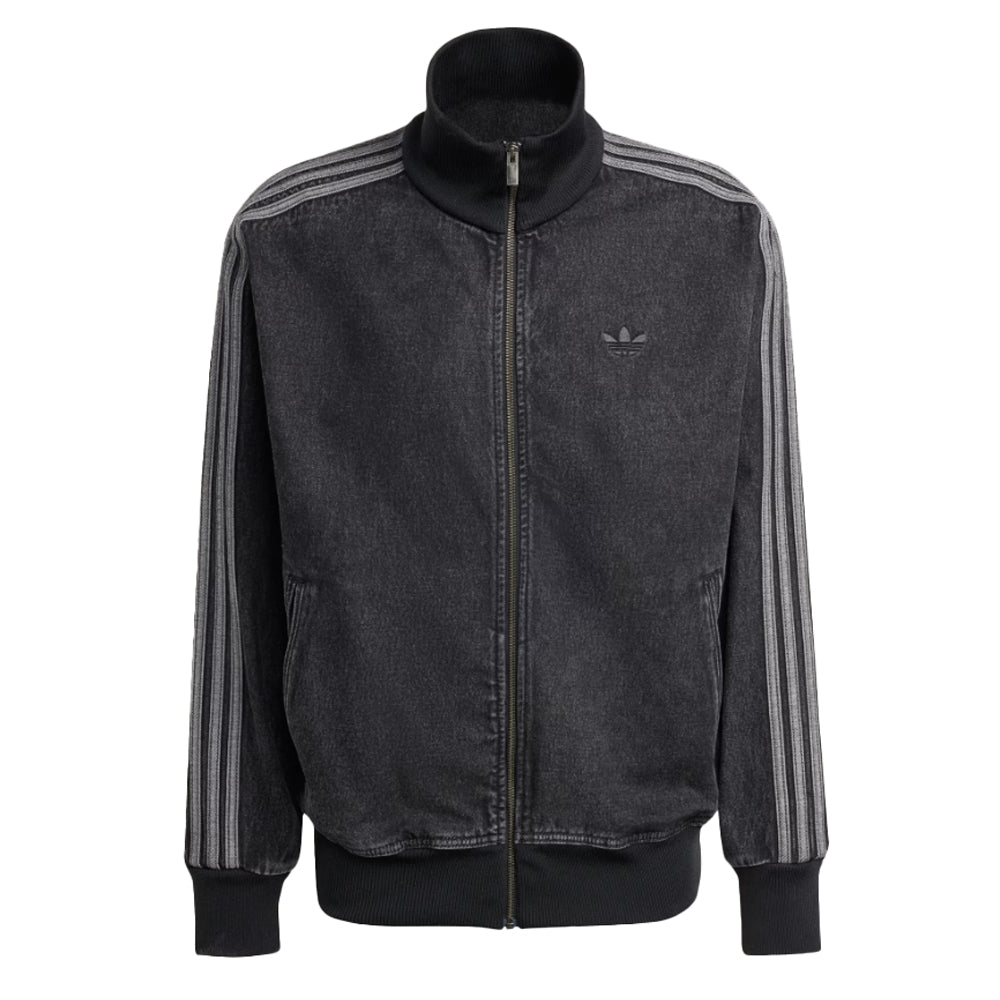 Firebird Denim Track Top - True Black