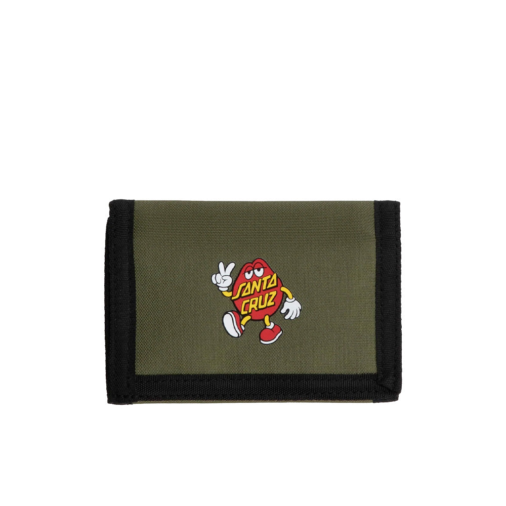 Dot Guy Wallet - Deep Olive