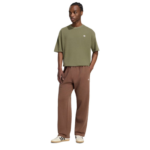 Essential Washed Loose T-Shirt - Olive Strata
