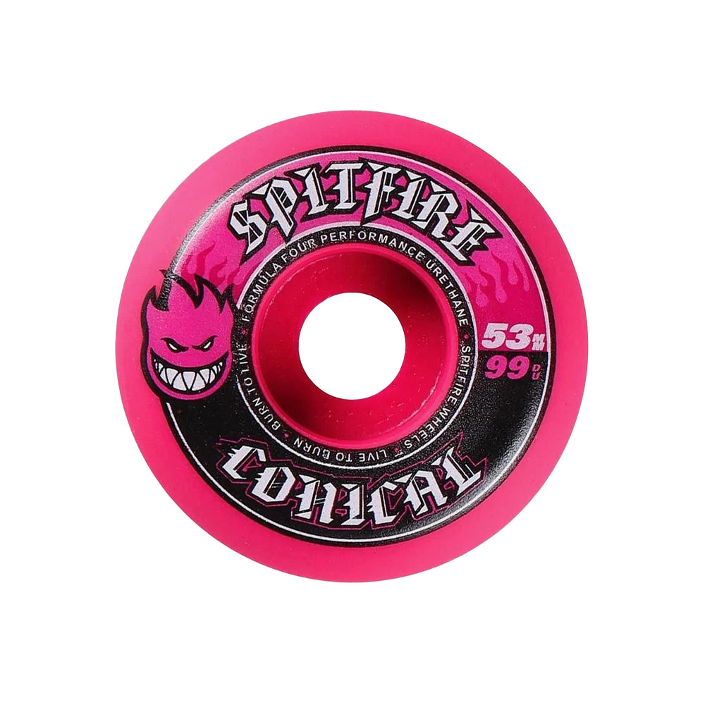F4 99 Team Colour Conical Wheels - Pink
