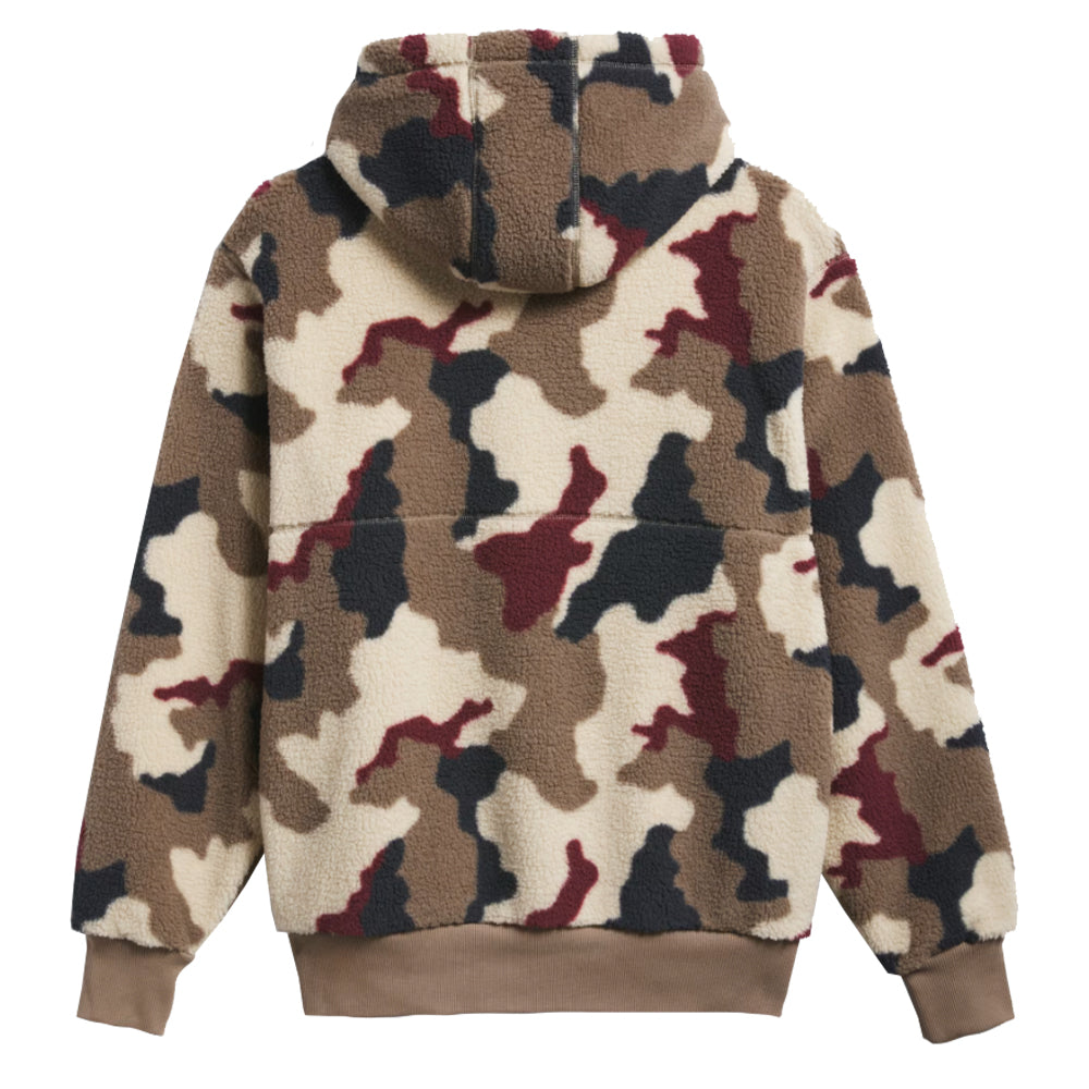 FS+ High Pile Fleece Hoodie - Khaki Camo
