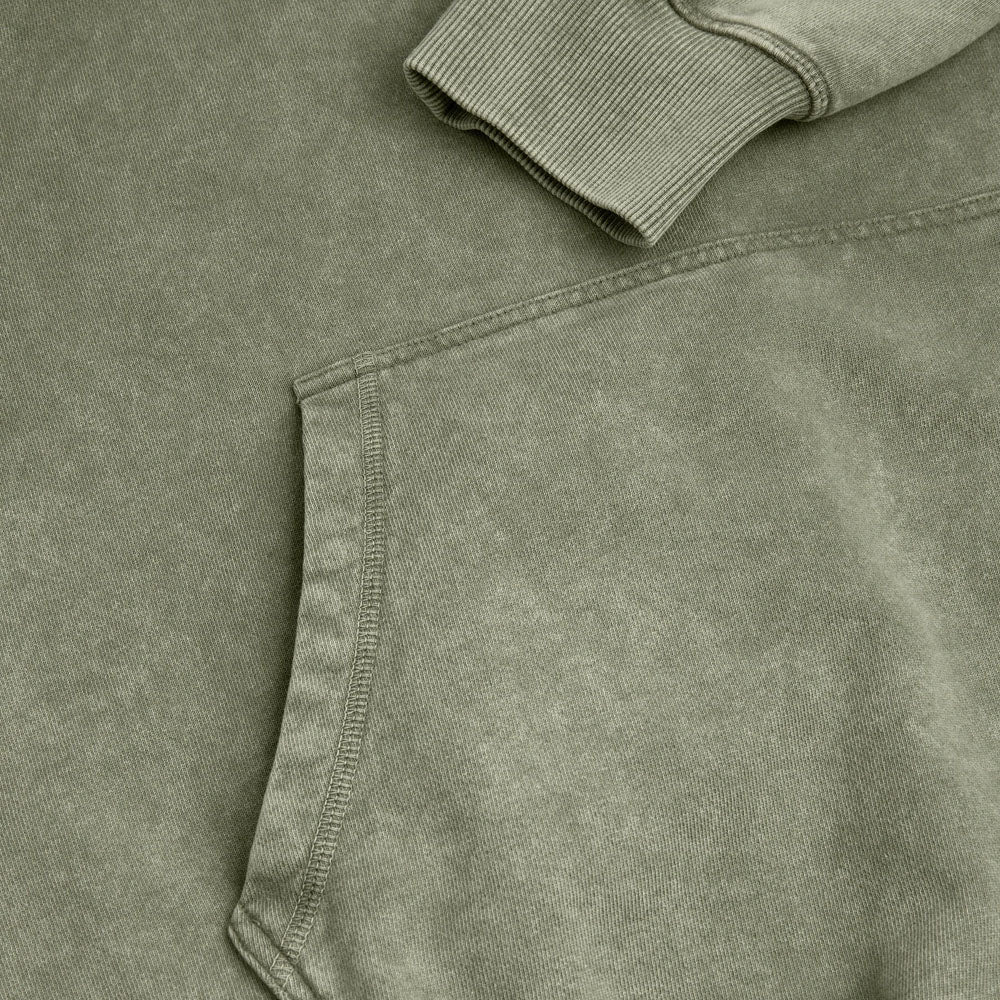 Fade Frank Hoodie - Army Green