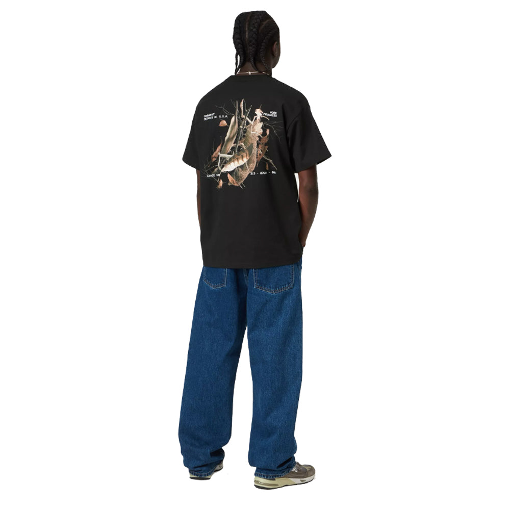 Feather Progress T-Shirt - Black