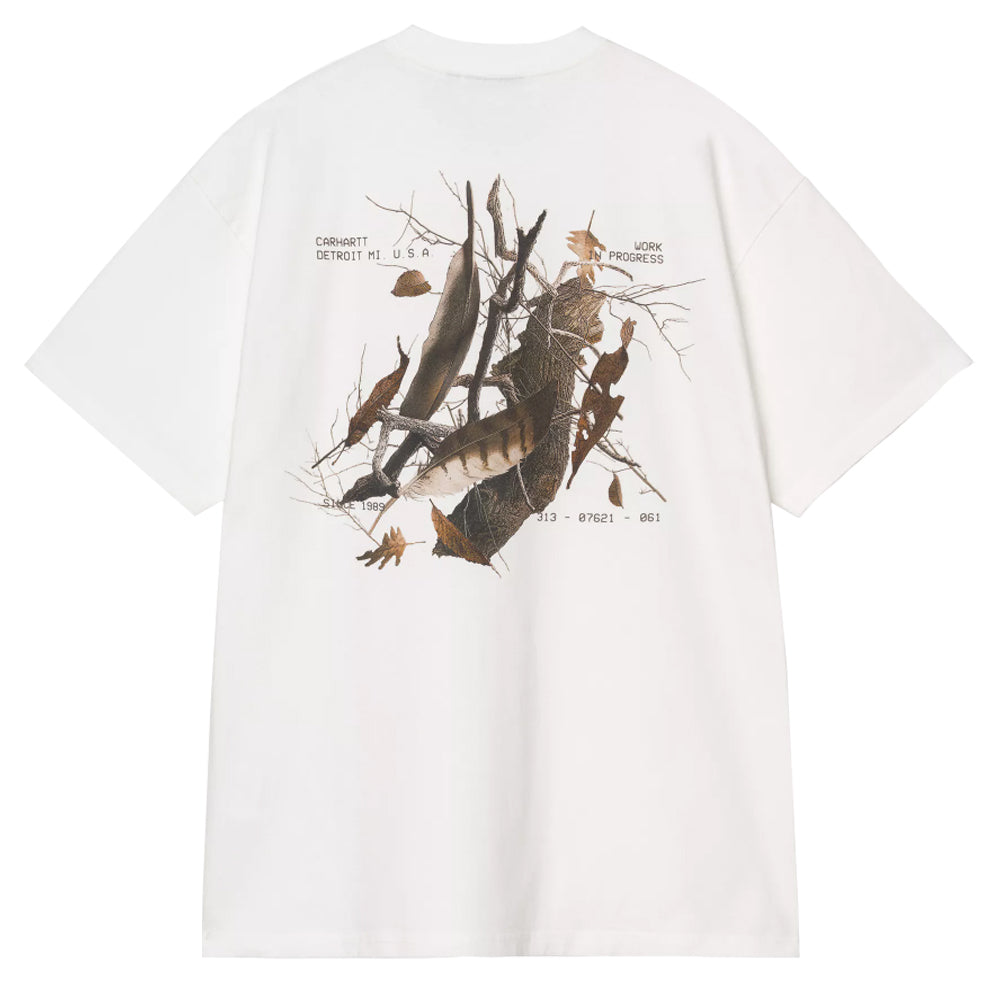 Feather Progress T-Shirt - White