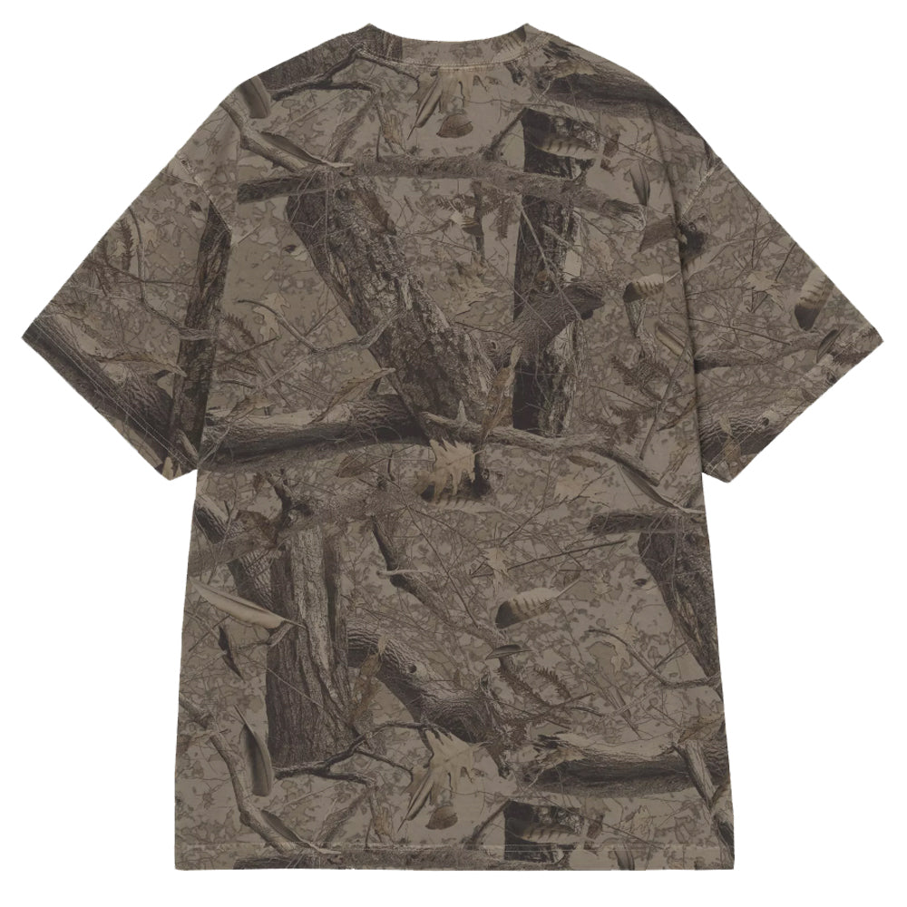 Feather Tree T-Shirt - Camo Khaki
