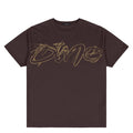 Fine Lines T-Shirt - Dark Brown