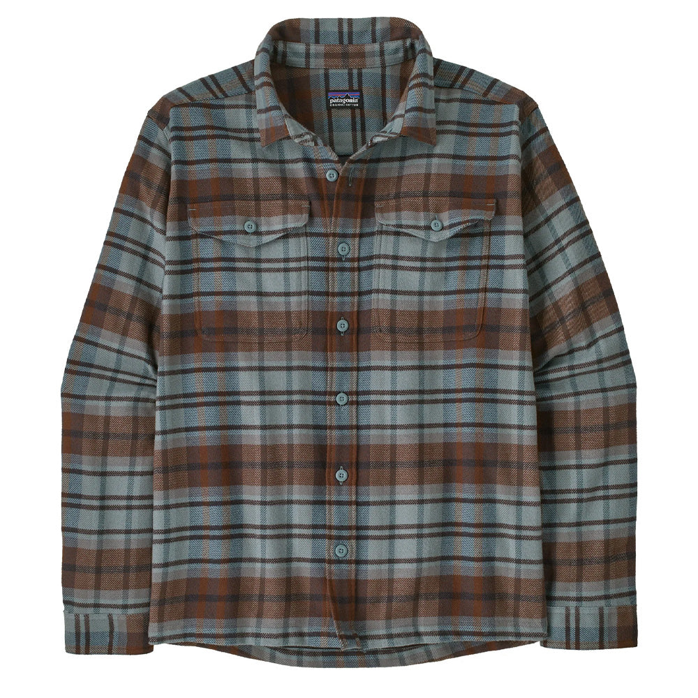Fjord Flannel Shirt - Rising Storm/Blue Sage