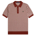 Floral Jacquard Shirt - Brandy